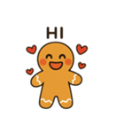 クッキーの仲間達英語（個別スタンプ：1）