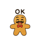 クッキーの仲間達英語（個別スタンプ：4）