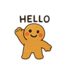 クッキーの仲間達英語（個別スタンプ：5）