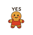 クッキーの仲間達英語（個別スタンプ：6）