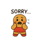 クッキーの仲間達英語（個別スタンプ：9）