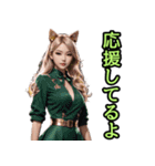 仮装女子_猫耳アイドル（応援）編（個別スタンプ：29）