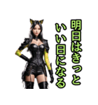 仮装女子_猫耳アイドル（応援）編（個別スタンプ：30）