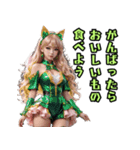 仮装女子_猫耳アイドル（応援）編（個別スタンプ：31）