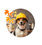 小型犬ジャックラッセルテリア日常編（個別スタンプ：15）