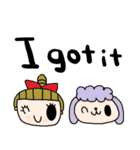 nenerin日常会話スタンプ319英語気遣い（個別スタンプ：10）