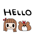 nenerin日常会話スタンプ319英語気遣い（個別スタンプ：23）