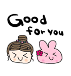 nenerin日常会話スタンプ319英語気遣い（個別スタンプ：37）