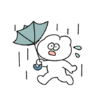 晴れて欲しい無気力動物（うさぎ）（個別スタンプ：15）
