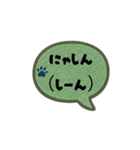 にゃん語ふきだし40（個別スタンプ：28）