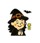 ハロウィン魔女の日常会話（個別スタンプ：10）