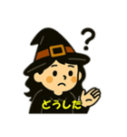 ハロウィン魔女の日常会話（個別スタンプ：14）