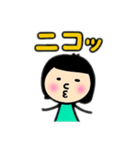 まるまる棒人間 友達（個別スタンプ：10）