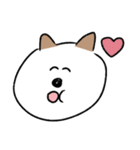 にっこりどうぶつたち（個別スタンプ：3）