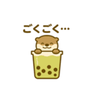 タピオカドリンクになった夢見る動物2025夏（個別スタンプ：18）