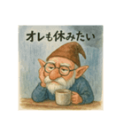 月曜係おじさん（個別スタンプ：8）