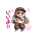 ぽっちゃりの日常♫ ボーイッシュver.(再販)（個別スタンプ：5）