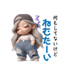 ぽっちゃりの日常♫ ボーイッシュver.(再販)（個別スタンプ：13）