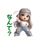 ぽっちゃりの日常♫ ボーイッシュver.(再販)（個別スタンプ：22）