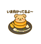 パンケーキになった夢見る動物2025春（個別スタンプ：5）