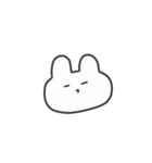 表情で伝えるうさぎちゃん（個別スタンプ：8）