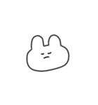 表情で伝えるうさぎちゃん（個別スタンプ：15）