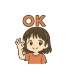可愛い女子ずっと使える日常スタンプ③（個別スタンプ：4）