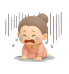 【3D】でかでか感情編★可愛いばあば（個別スタンプ：24）
