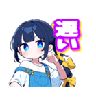 かわいい顔して口撃する女の子（個別スタンプ：3）