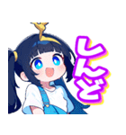 かわいい顔して口撃する女の子（個別スタンプ：7）