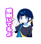 かわいい顔して口撃する女の子（個別スタンプ：12）