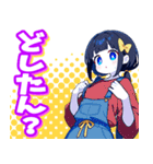 かわいい顔して口撃する女の子（個別スタンプ：14）