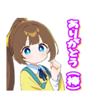 かわいい顔して口撃する女の子（個別スタンプ：36）