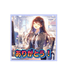 毎日使えるAIイラストスタンプ14（個別スタンプ：7）