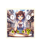 毎日使えるAIイラストスタンプ14（個別スタンプ：20）