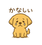 ふわもこレトリバー（個別スタンプ：10）