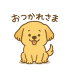 ふわもこレトリバー（個別スタンプ：18）
