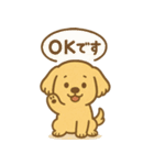 ふわもこレトリバー（個別スタンプ：22）