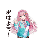 片付け苦手女子の乱雑ライフ♡（個別スタンプ：2）