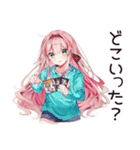 片付け苦手女子の乱雑ライフ♡（個別スタンプ：5）