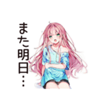 片付け苦手女子の乱雑ライフ♡（個別スタンプ：18）