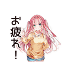 片付け苦手女子の乱雑ライフ♡（個別スタンプ：25）