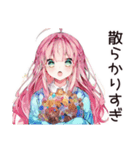 片付け苦手女子の乱雑ライフ♡（個別スタンプ：29）