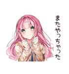 片付け苦手女子の乱雑ライフ♡（個別スタンプ：32）