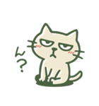 ちょっと目つきの悪い猫（個別スタンプ：6）