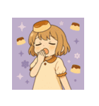 甘くてかわいいスイーツガールズ（個別スタンプ：5）