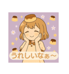 甘くてかわいいスイーツガールズ（個別スタンプ：6）