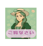 甘くてかわいいスイーツガールズ（個別スタンプ：19）