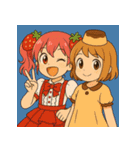 甘くてかわいいスイーツガールズ（個別スタンプ：25）