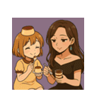 甘くてかわいいスイーツガールズ（個別スタンプ：26）